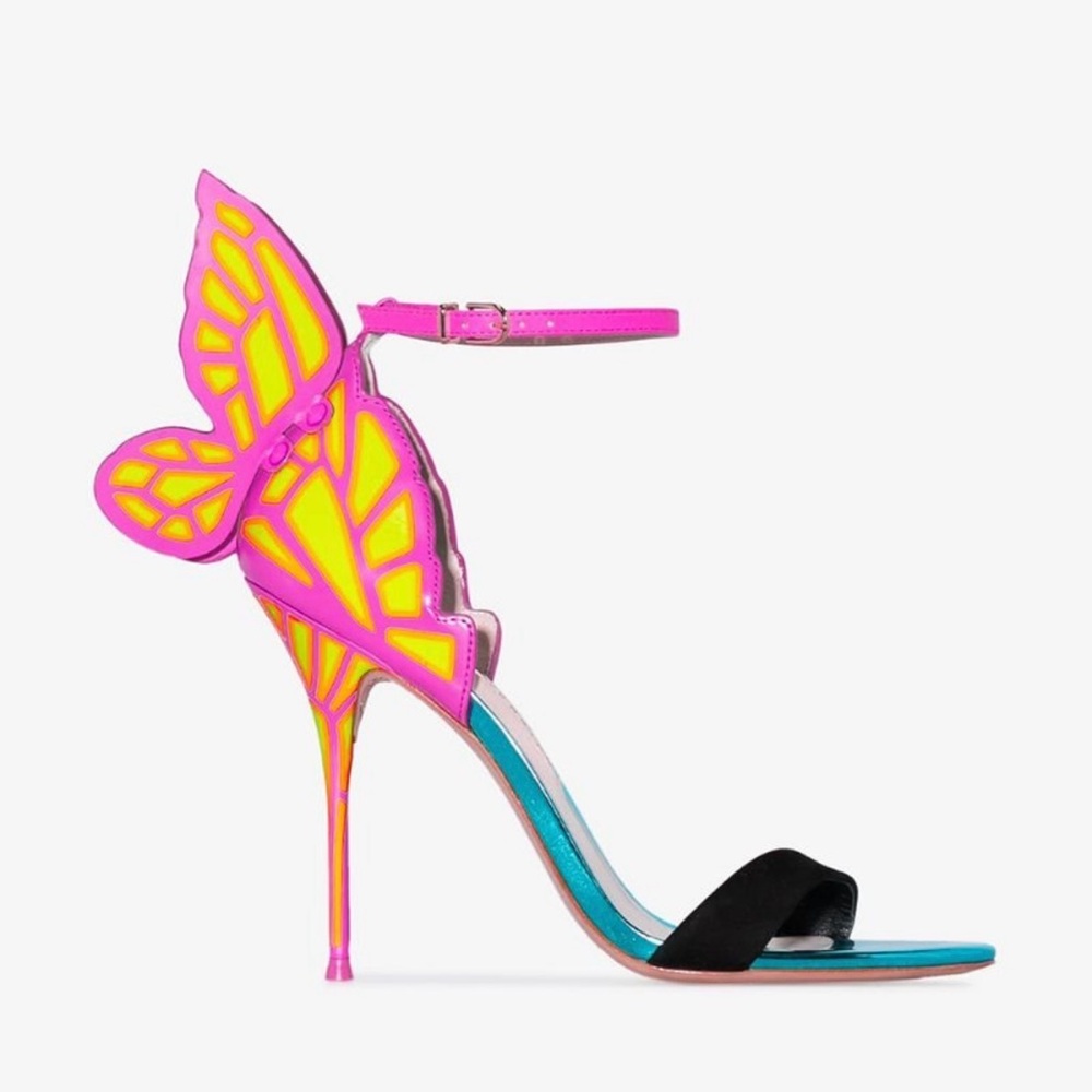 Sophia Webster Butterfly Heels size 38 1/2 !!